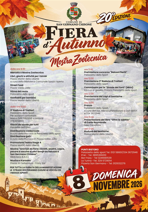 Fiera d'autunno e Mostra zootecnica
