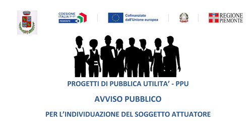 Progetti di pubblica utilità (PPU) - Avviso pubblico per la selezione del soggetto attuatore
